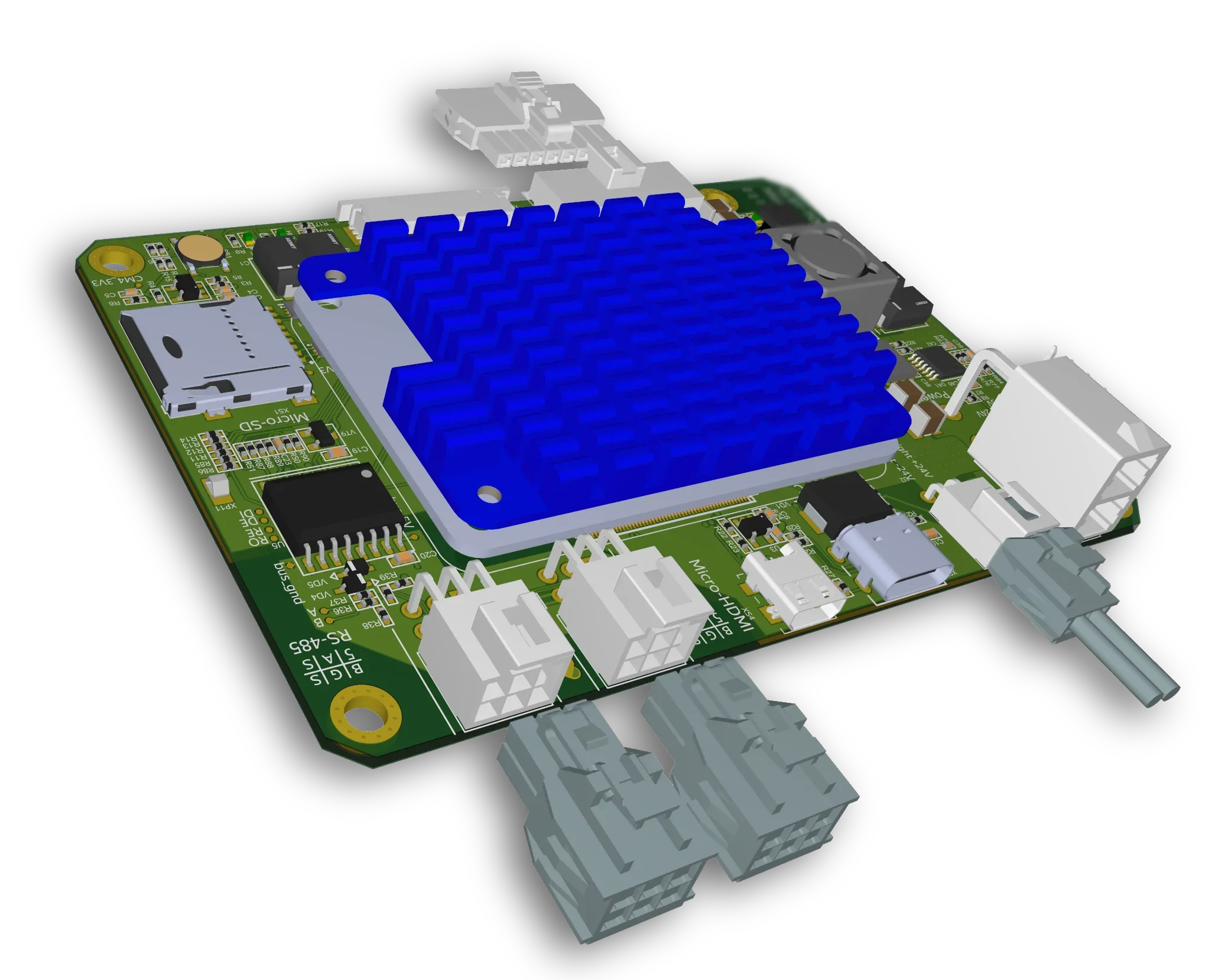 Central Control Motherboard PCB